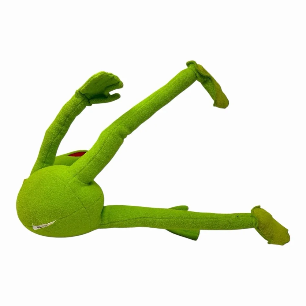 Disney Muppets Kermit the Frog Plush 16 Inch‎ Green Stuffed Animal Jim Henson